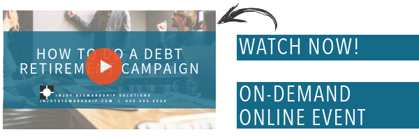 debt retirement campaign video